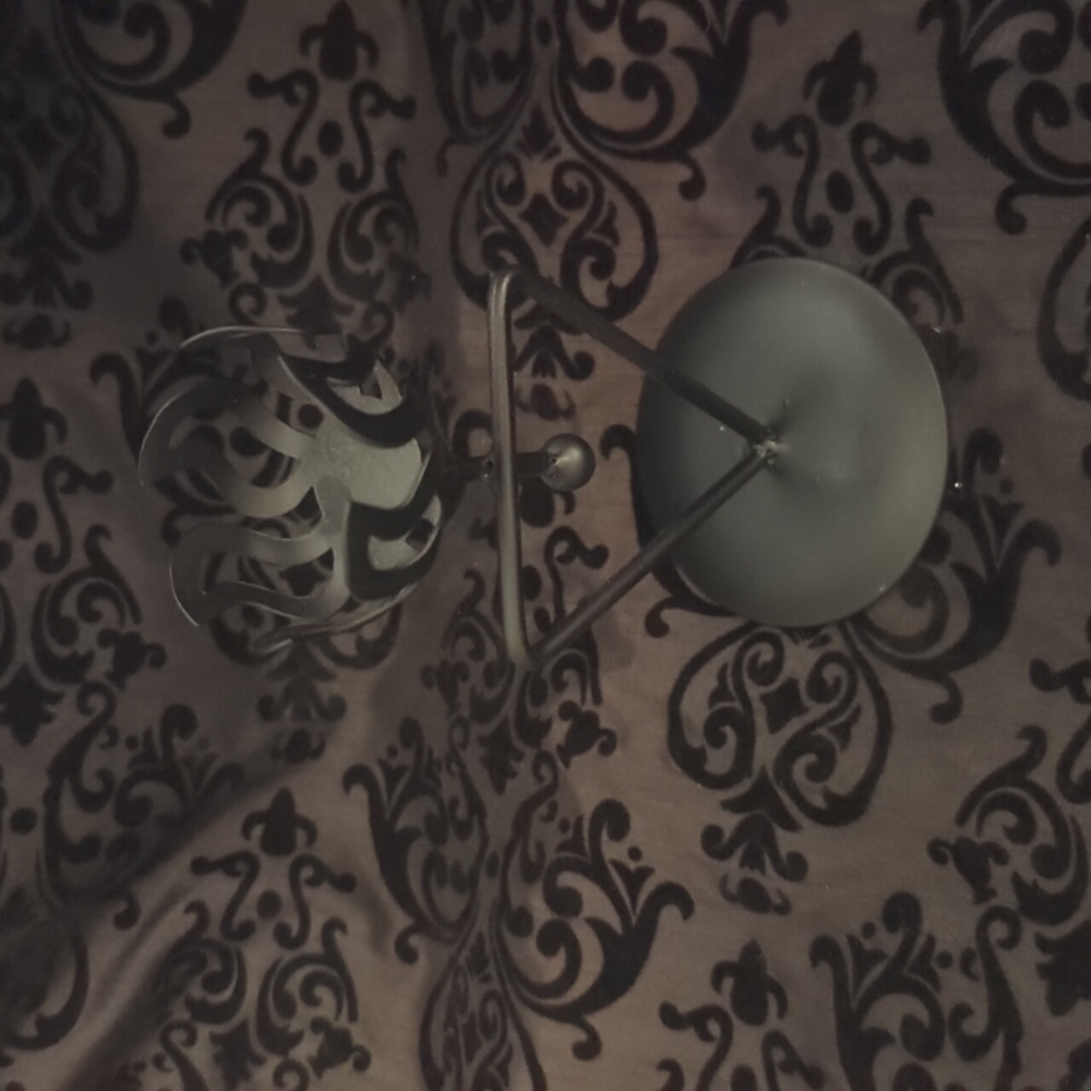 Small Candle Holder - New, 7" Tall